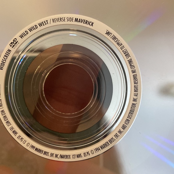 Double feature dvd Maverick and Wild Wild West - Picture 3 of 4